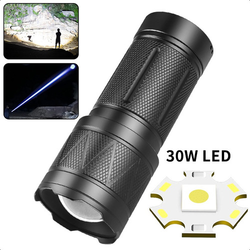 Lampara Tactica Rechargeable Led Linterna De Camping