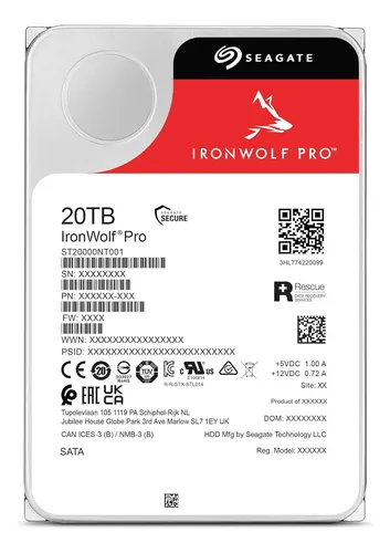 内蔵型ハードディスクドライブ Seagate IronWolf Pro 20TB HDD Seagate Ironwolf Pro 20tb Nas Internal Hard Drive Hdd C