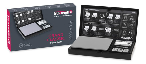 Truweigh Grand Classic Mini Bascula Digital De 35.27 Oz X 0.