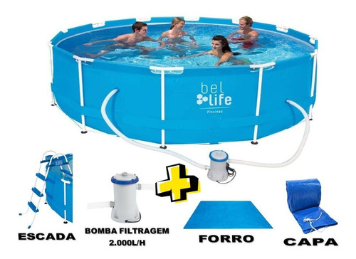 Piscina Armacao ( Estruturada ) 16.000l + Acessorios