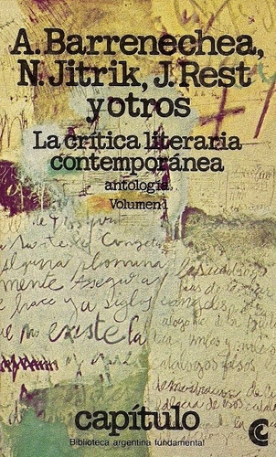 La Crítica Literaria Contemporánea Vol. 1