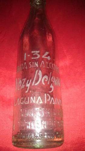 Antiguas Botellas - Dies Y Delgado (laguna Paiva) - Dec. 60