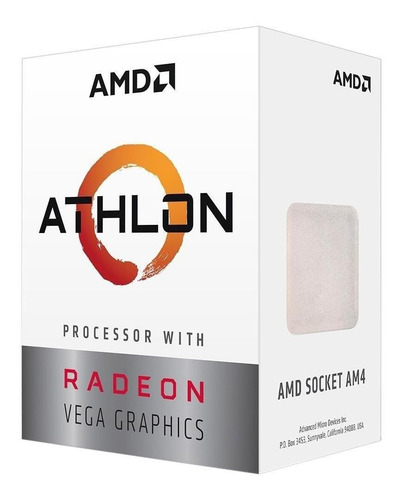 Imagem 4 de 4 de Processador Amd Am4 Athlon 3000g 3.5ghz 5mb Vega 3