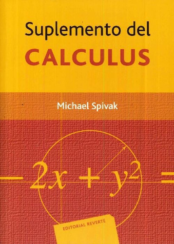 Libro Suplemento Del Calculus De Michael Spivak