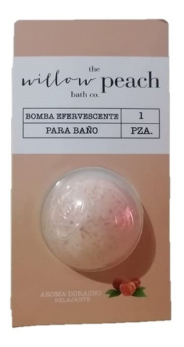 10 Bombas Efervescentes Para Baño (the Willow Peach)