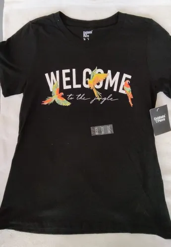 Playeras cuidado con el perro mujer clearance