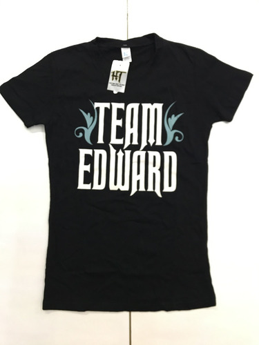 Blusa Dama Playera Twilight Crepusculo Team Edward Hottopic