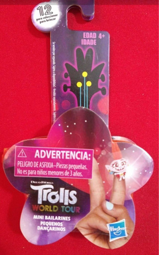 Trolls World Tour Mini Bailarines (pack Con 3)