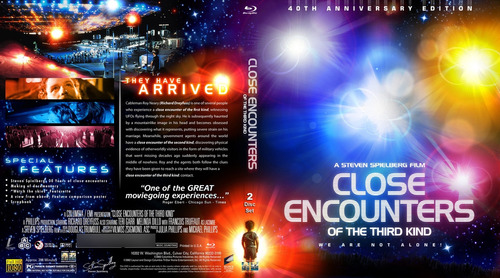 Close Encounters Of The Third Kind 40th Aniv Bluray 2 Discos