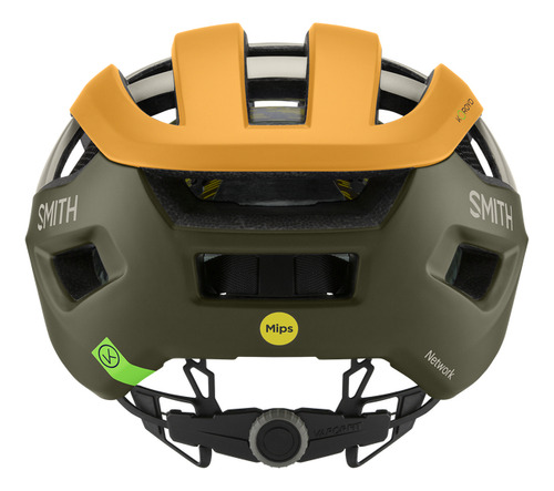 Casco Para Bicicleta Network, Smith Optics Color Matte Sunrise / Forest / Bone Talla Large (59-62)