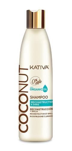 Shampoo Kativa Coconut 250ml