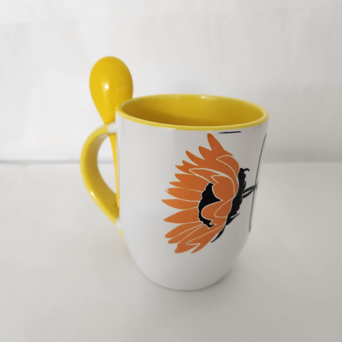 Taza Personalizada Con Cuchara