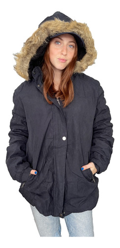 Imagen 5 de 10 de Customs Ba Camperas Mujer Campera Parka Invierno Larga Parch