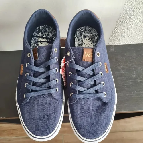 Vans Bishop Textile Dress Blues Brindle Vn000zuuhwt Cuotas sin