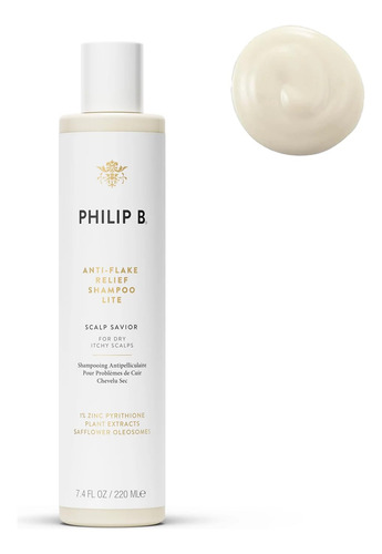 Shampoo Philip B Antifloke Relief Lite 220ml Para Couro Cabe