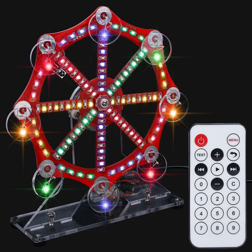 Mioyoow Modelo Rueda Noria Bricolaje Luz Led Colorida Smd