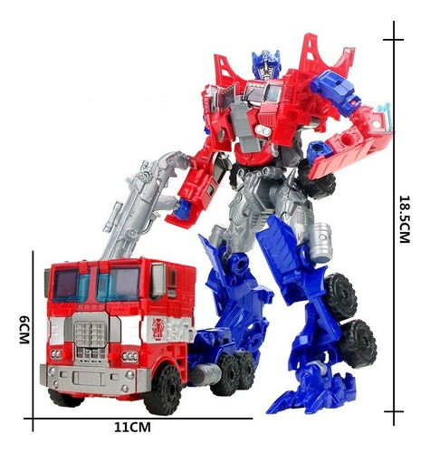 Boneco Transformers Autobots Robo Caminhão Optimus Prime