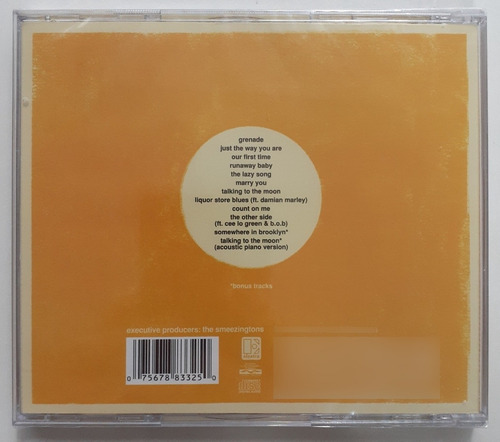 Cd - Bruno Mars - ( Doo- Wops & Hooligans ) - 2010