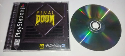 Final Doom Patch Mídia Prata Playstation 1