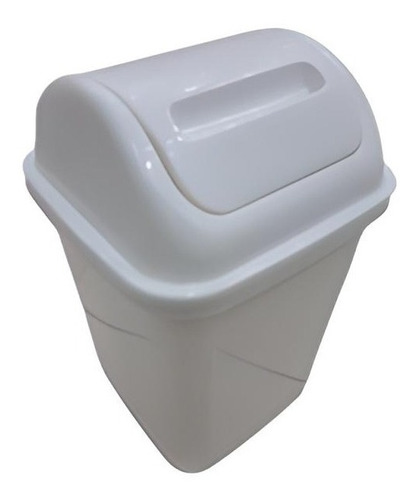 Imagen 3 de 5 de Basurero Plástico De 10 Litros - Basurero Para Baño O Cocina