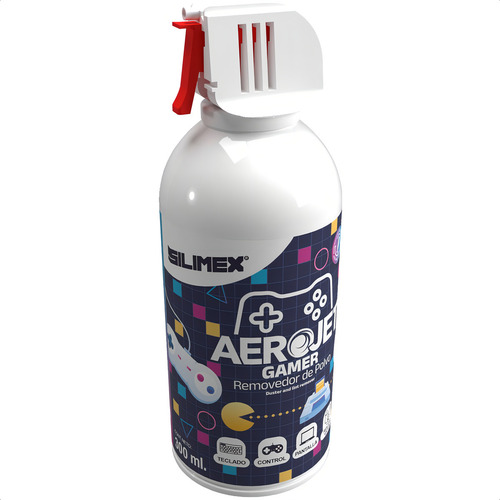 Aire Comprimido Silimex Aerojet Gamer Removedor Polvo 300ml