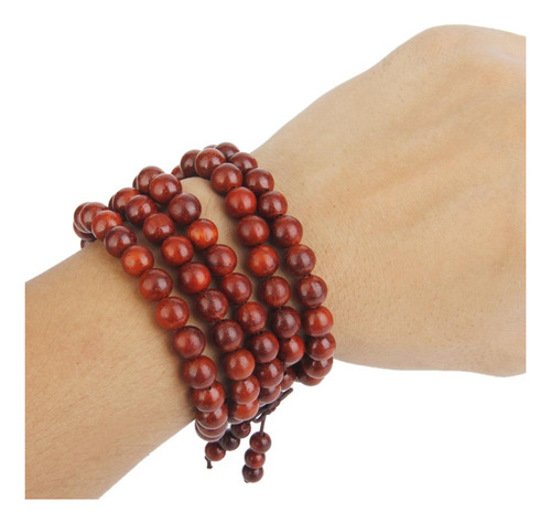 Imagen 2 de 12 de De Oración Tibetano Sándalo Budista 8 Mm