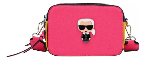 Bolso De Hombro Moderno De Cuero De Lujo De Karls Lagerfeld