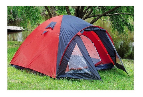 Combo Carpa Iglu 4pers Colchon 2plz+inflador Regalo Camping