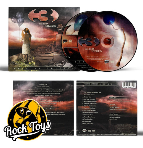 3 - The End Is Begun 2007 Cd & Dvd Vers. Usa (Reacondicionado)