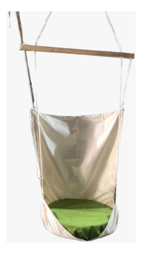 Hamaca Silla Paraguaya De Gabardina 8 Oz Con El Almohadón Natural