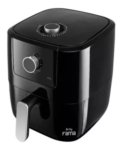 Fritadeira Air Fryer Ffr27p 3l Timer 1300w Preta Fama 220v