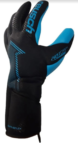 Guantes Reusch Fast Grip Aqua Pro Negro /celeste 11
