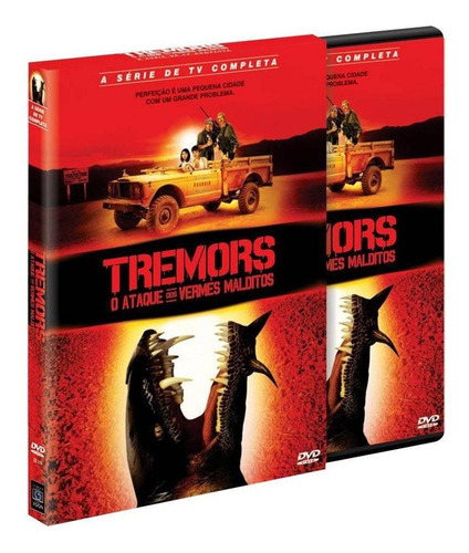 Box Dvd - Tremors - O Ataque Dos Vermes Malditos