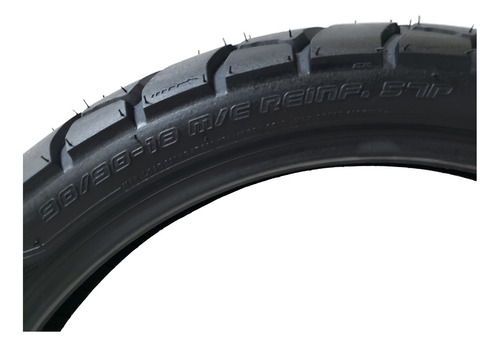 Par Pneu E Câmara 110/90-17 E 90/90-18 Bunker Titan150 Sport