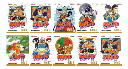 Manga Panini Naruto Gold Edition (2 En 1) (tomo A Elegir)