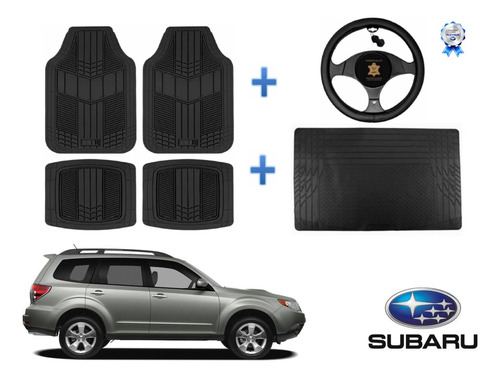 Tapetes 4pz + Cajuela + Volante Subaru Forester 2008 - 2013