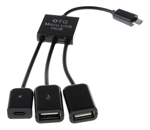 Adaptador Micro USB OTG 3 en 1 para teléfono inteligentetableta di 