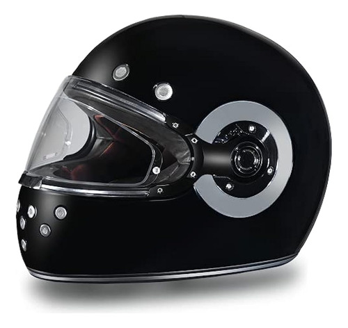 Daytona Helmets Full Face Motorcycle Helmet Retro - Aprobado