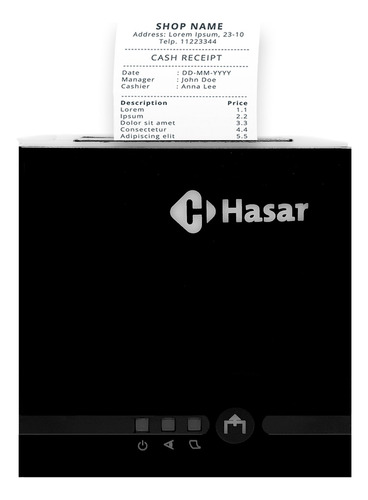 Impresora Comandera Hasar Has 180 Usb Rs232 Tickets 