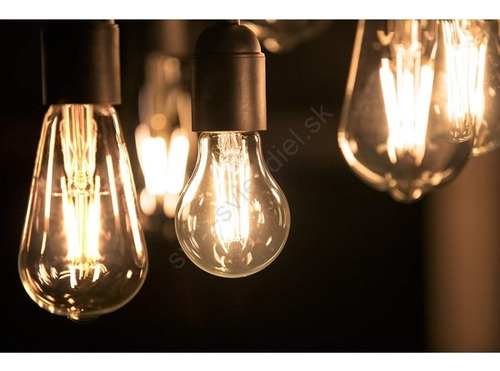 Imagen 3 de 4 de Lampara Retro Led Philips Vintage E27 6w Simil Filamento