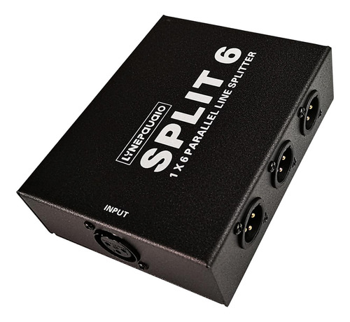 Equipo De Altavoz Con Divisor De Señal Xlr Splitter 6, Color