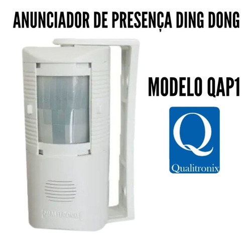 Sensor De Presença Ding Dong Detector Segurança Sonoro Qapi