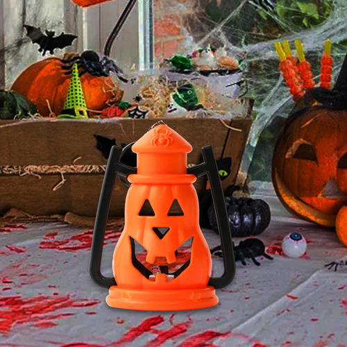 1 Luz De Noche De Calabaza De Halloween, Decoración De Velas