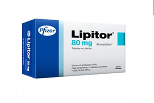 Lipitor 80  Mg X 30 Comprimidos