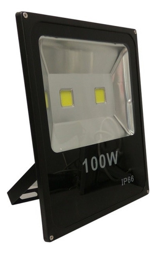 Foco Reflector Led De 100w Luz Fria Modelo Slim-eficiencia A