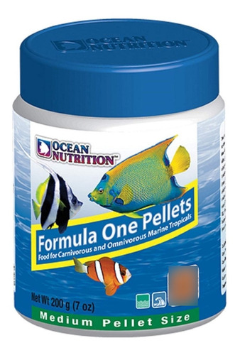 Alimento Ocean Nutrition Formula One Pellets Medium 100gr