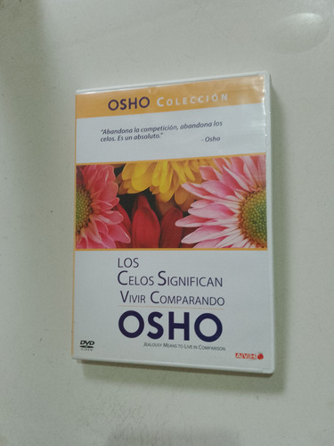 Dvd Original Osho #11 Los Celos Significan Vivir Comparando