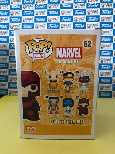 Funko Pop Marvel - X-men - Magneto - Oferta X Caja Marcada!