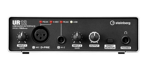 Interface Audio Usb Steinberg Ur12 2 Canais