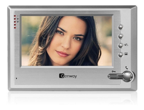 Monitor Genway 7  Full Color Metalico Funcion Apertura Todo!